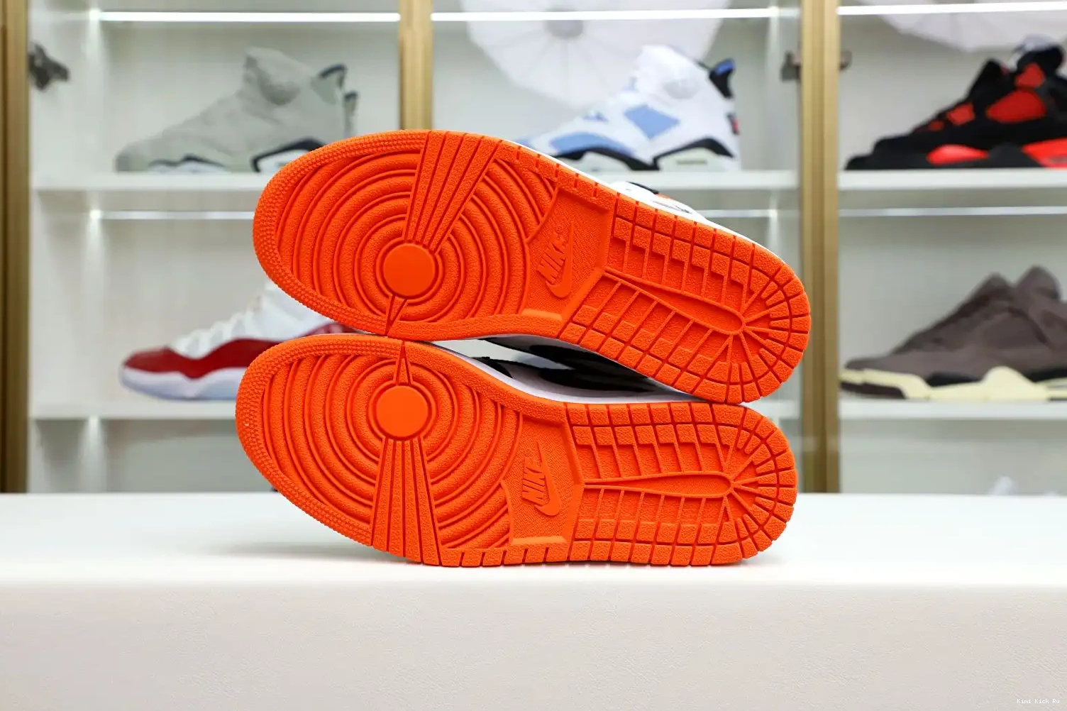 High Orange' Air Jordan Kimikick Electro OG 1 Retro 0521